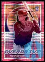 2021 Panini Chronicles Overdrive Pink Pulsar Prizm Mickey Moniak #10 RC Philadelphia